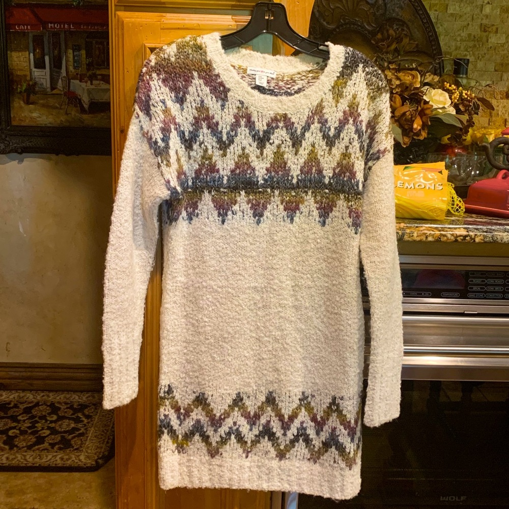 Wearing Your Heart On Your Sleeve Sweater Dress